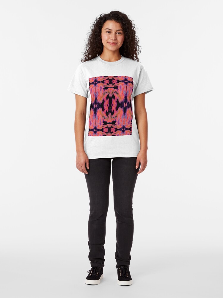 Alternate view of Azra Kilim Pink Classic T-Shirt