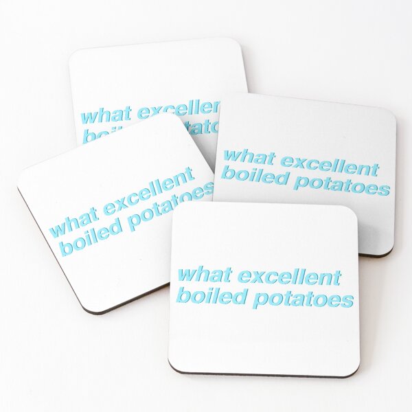 Item preview, Pride & Prejudice - what excellent boiled potatoes (blue) designed and sold by gracemelon.