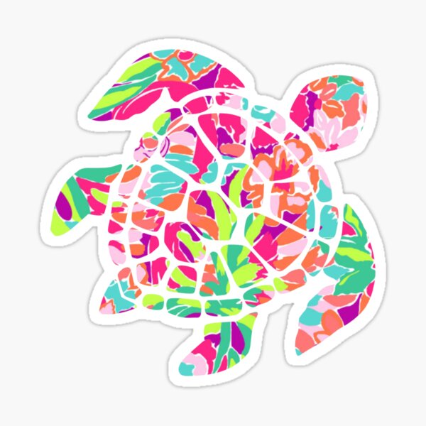 Lilly Pulitzer Stickers | Redbubble