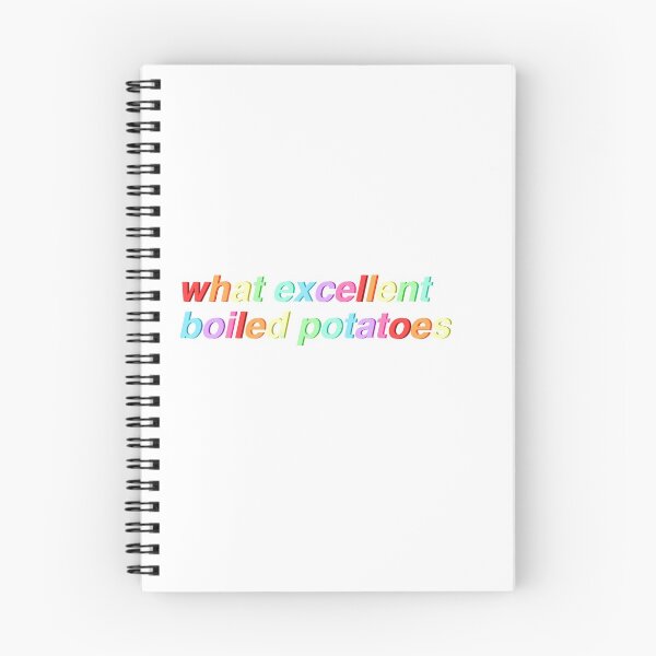 Item preview, Pride & Prejudice - what excellent boiled potatoes (rainbow) designed and sold by gracemelon.