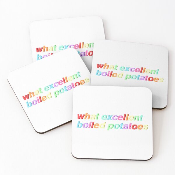 Item preview, Pride & Prejudice - what excellent boiled potatoes (rainbow) designed and sold by gracemelon.