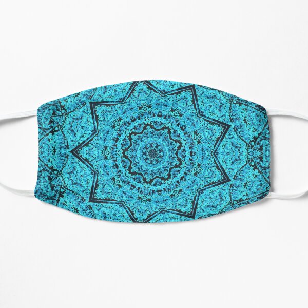 Divine Turquoise Mandala Mask