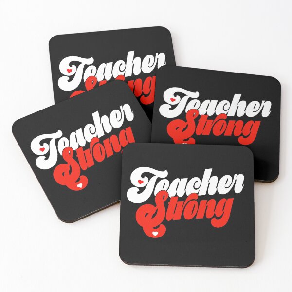 Item preview, teacher strong designed and sold by NovaTees.