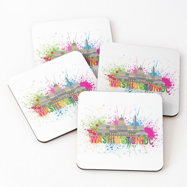 Item preview, Washington DC Paint Splatter designed and sold by jpldesigns.