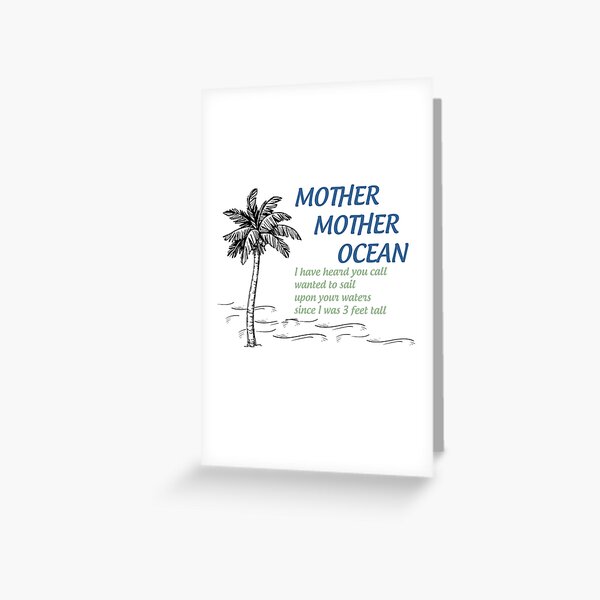 Item preview, Mother, Mother, Ocean designed and sold by ParrotHeadSwag.