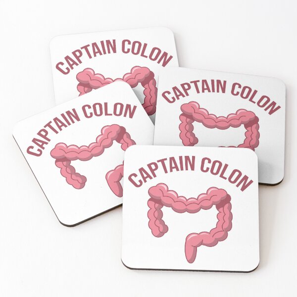 Item preview, Captain Colon Funny Diverticulitis Awareness Gift designed and sold by mudrockdesign.