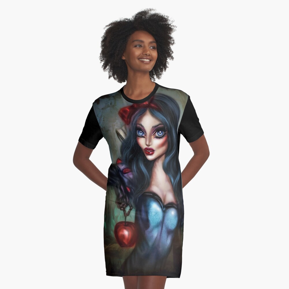 Snow White Graphic T-Shirt Dress