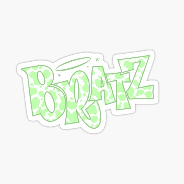 Green Bratz Logo Sticker By SimplebutSweet | atelier-yuwa.ciao.jp