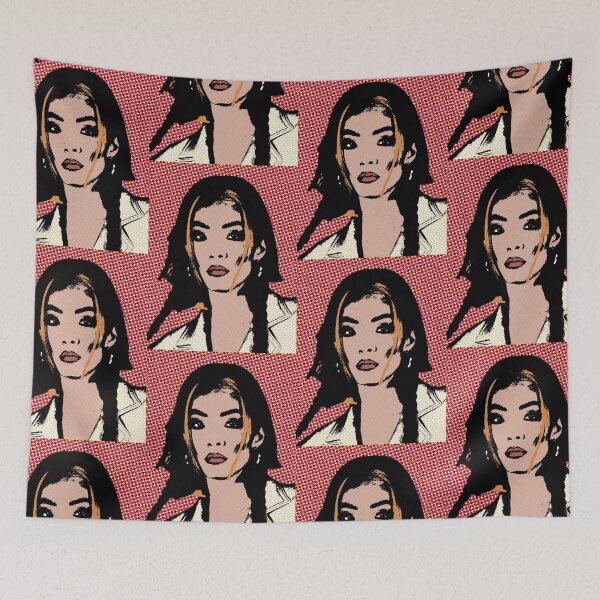 Item preview, Rina Sawayama style pop art 2 designed and sold by Troy Posnansky.