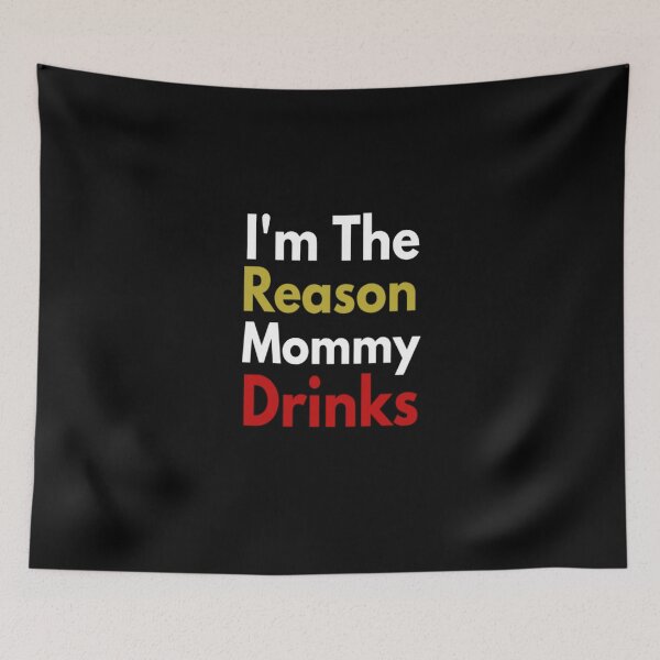 Item preview, Im The Reason Mommy Drinks Onesies Starbucks Baby Clothes Gift For Mom Cute Baby Onesies Funny Baby Onesie funny idea design  designed and sold by Chamssou.