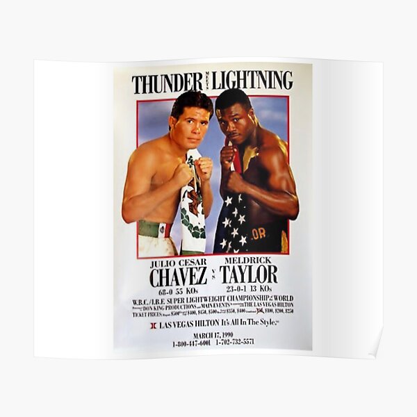 Chavez v Taylor Poster