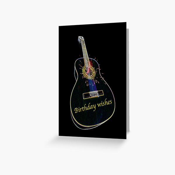 Musical Happy Birthday Greeting Card