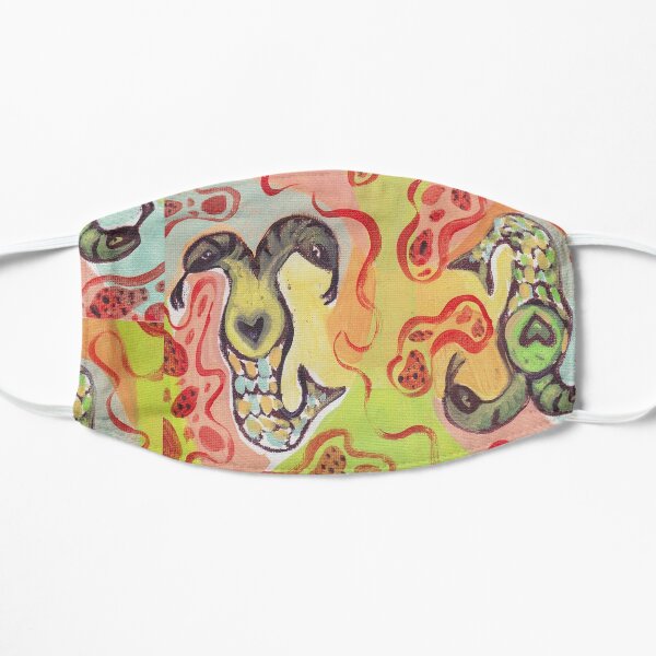 Siamese Twin Snake Mermaids Mask