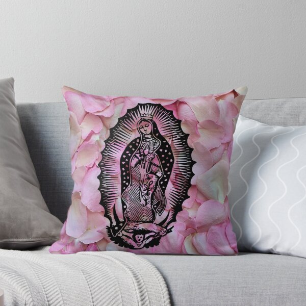 Item preview, Virgin of Guadalupe Virgin Mary   Rose petals designed and sold by Albaley.