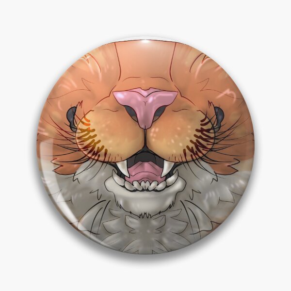 Item preview, Animal Mask - Cat - White Bibbed Orange designed and sold by aviantheatrics.