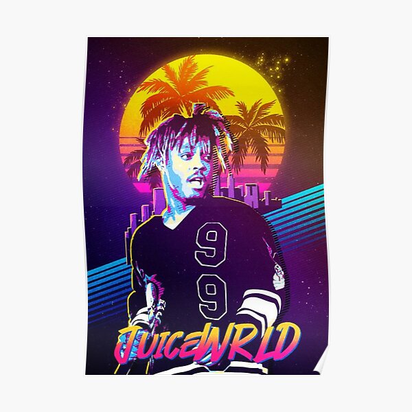 Juice WRLD sing Music Poster
