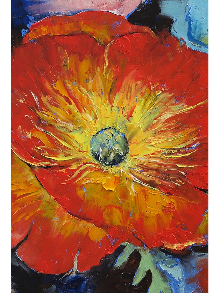 Thumbnail 4 of 4, iPhone Case, Poppy designed and sold by michaelcreese.