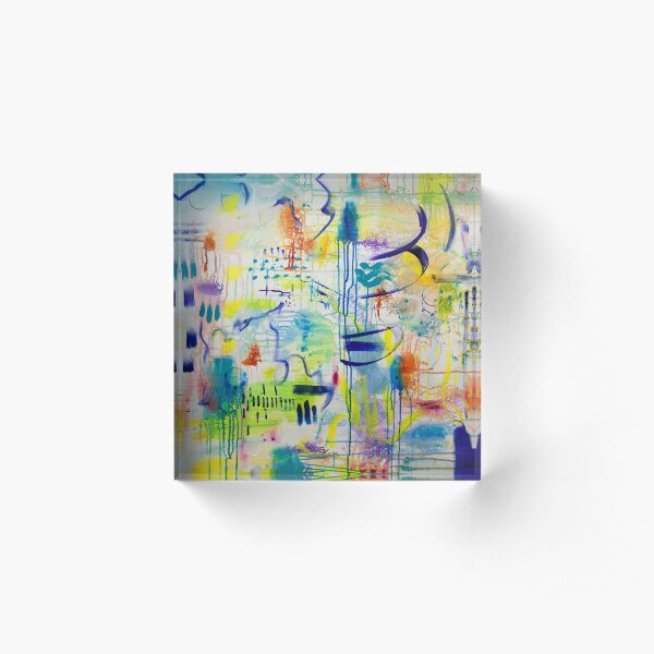 Vulnerable Self I Acrylic Block