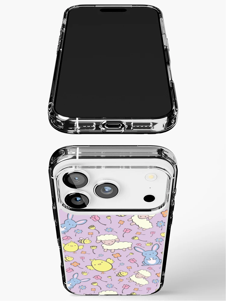 Thumbnail 3 of 5, iPhone Case, Cute Spring Pattern designed and sold by Adriana Cruz Berdecia.