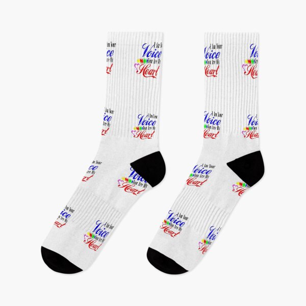 Item preview, I Am Your Voice You Are My Heart: Funny Autism Awareness Gift Idea designed and sold by cutitoutsir.