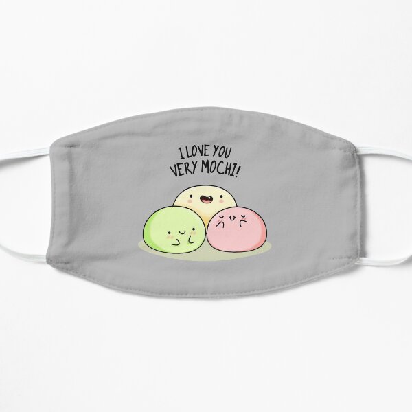 Very Mochi Food Pun Mask