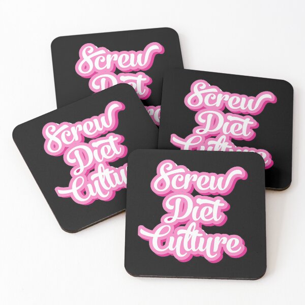 Item preview, Screw Diet Culture designed and sold by RainbowPandas.