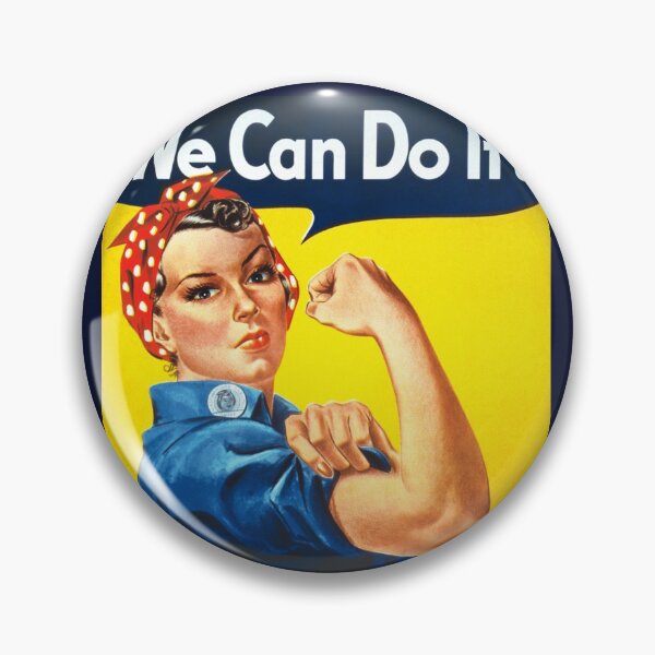 Item preview, We Can Do It Rosie the Riveter Original Vintage Print designed and sold by SnarkyShirts.