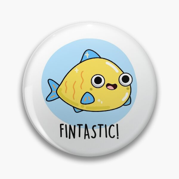 Item preview, Fintastic Funny Fish Puns  designed and sold by punnybone.