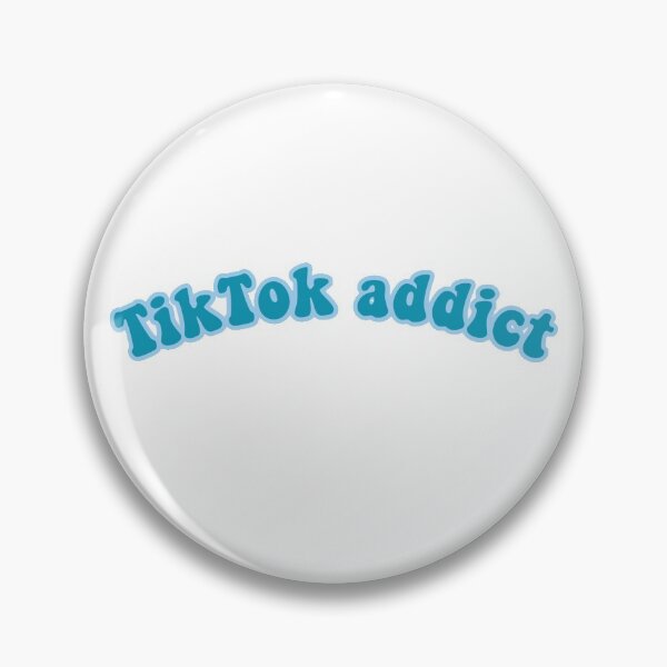 Item preview, TikTok addict design designed and sold by stickerdesignss.