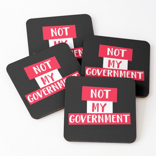 Item preview, Not My Government Red designed and sold by RainbowPandas.