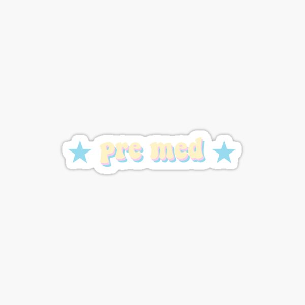 Vista previa del artículo con la obra «Pre-med», diseñado y vendido por camfreeman23.