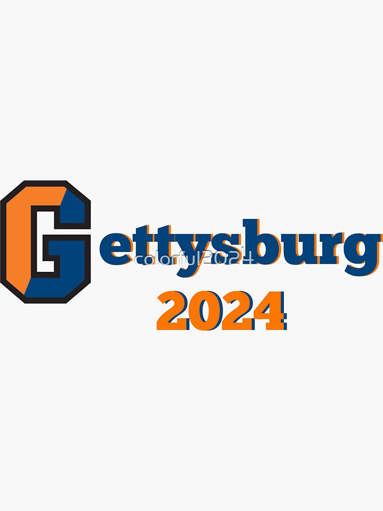 "gettysburg 2024" Sticker by colorful2024 Redbubble