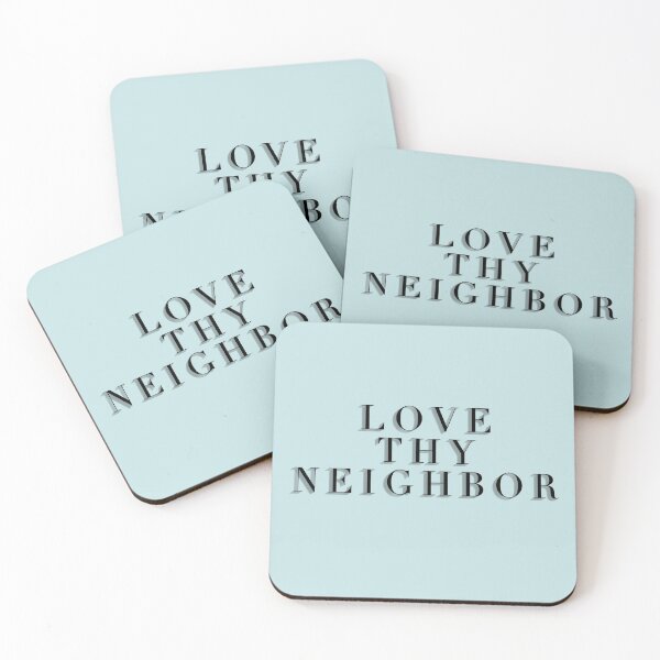 Item preview, Love Thy Neighbor  designed and sold by EdenEtc.