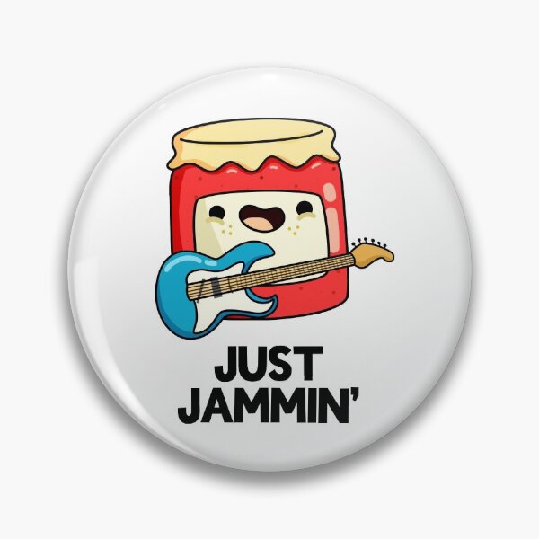Item preview, Jammin Rocker Funny Jam Puns  designed and sold by punnybone.