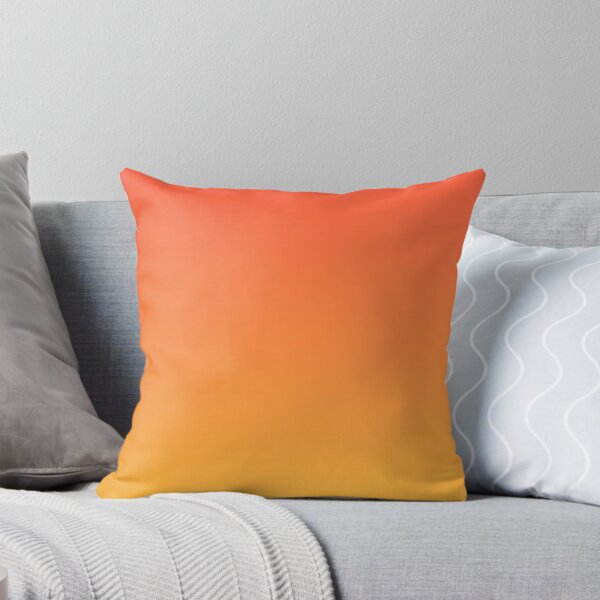 Aperçu de l'œuvre preppy moderne branché abstrait Jaune Orange Ombre créée et vendue par LEILA ART SPACE.
