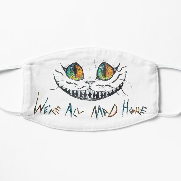 We're All Mad Here Cheshire Cat Mask