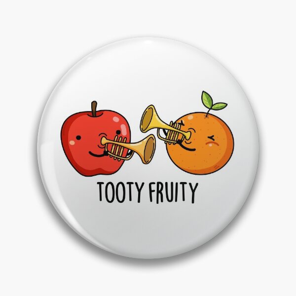 Item preview, Tooty Fruity Musician Funny Fruit Puns  designed and sold by punnybone.