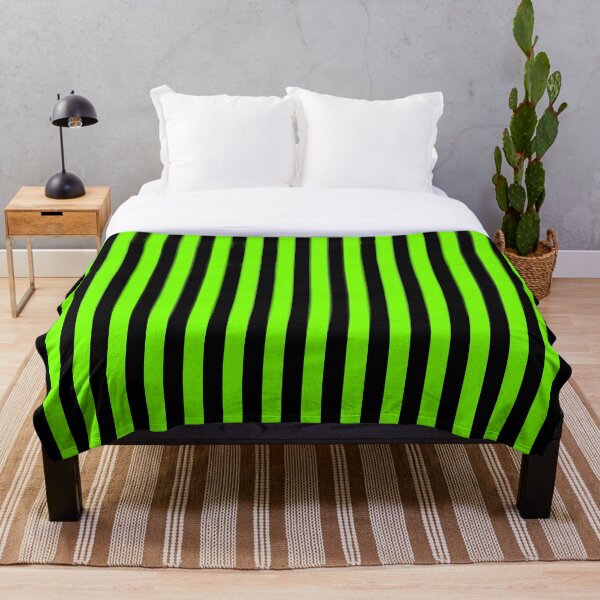 Item preview, Rayas verde lima y negro designed and sold by Jerry Lambert.