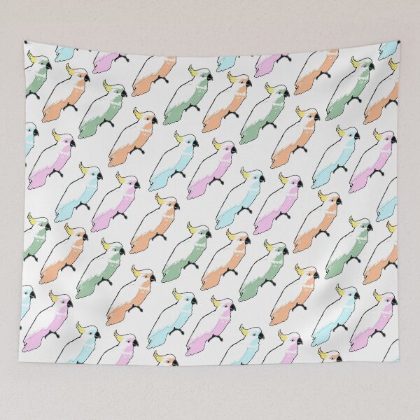 Item preview, Colourful Cockatoo Pattern - An Australian Native Bird designed and sold by Annalee Beer.