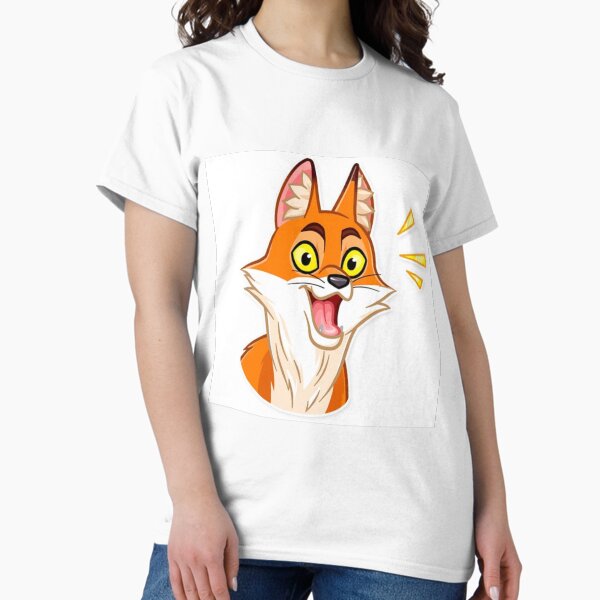 Vista previa del artículo con la obra «Wow Fox», diseñado y vendido por tewoks.