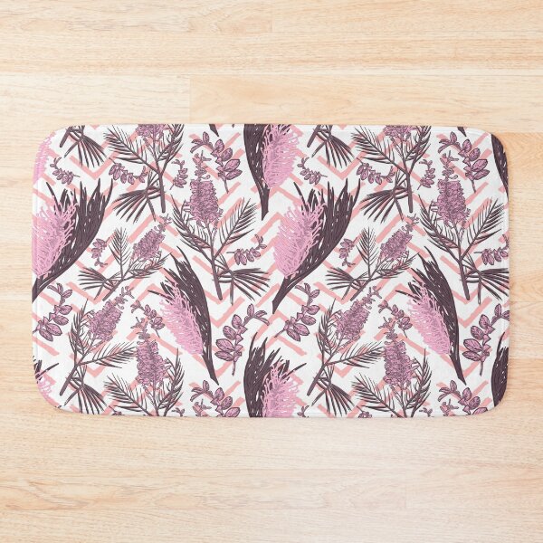 Item preview, Pink Australian Native Floral Pattern designed and sold by Annalee Beer.