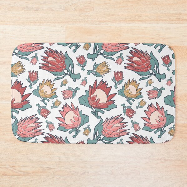 Item preview, Beautiful Australian Native Floral Pattern - King Protea designed and sold by Annalee Beer.