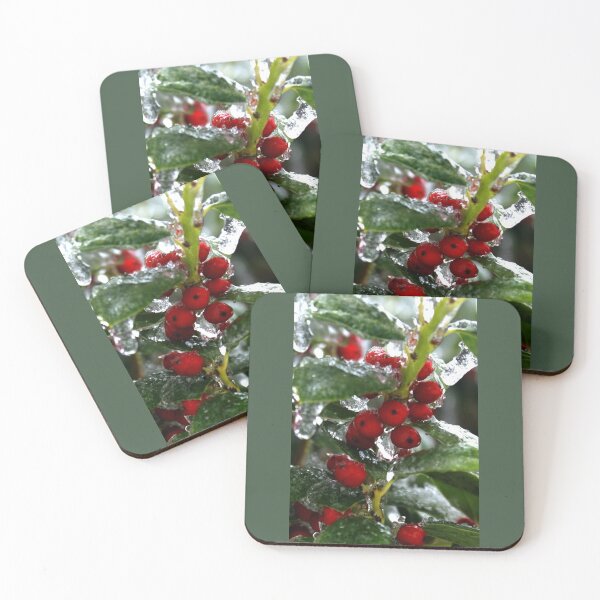 Item preview, Red berries designed and sold by billiebowler.