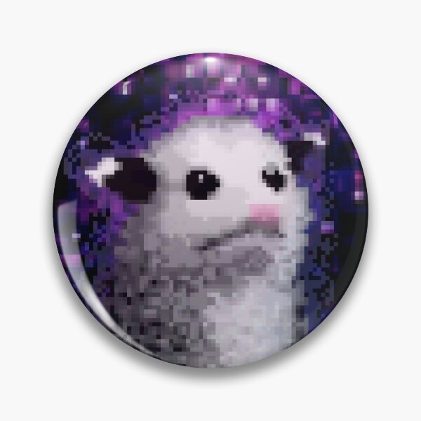 Item preview, pixel space opossum designed and sold by Lindsey Sheets.