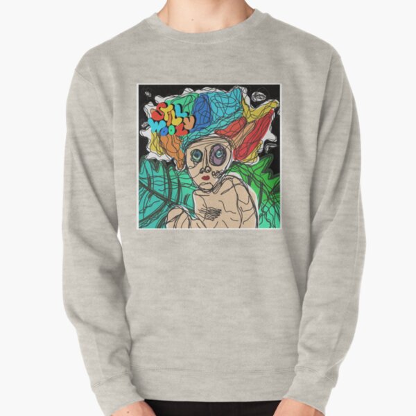 Still Woozy album cover doodle Pullover Sweatshirt