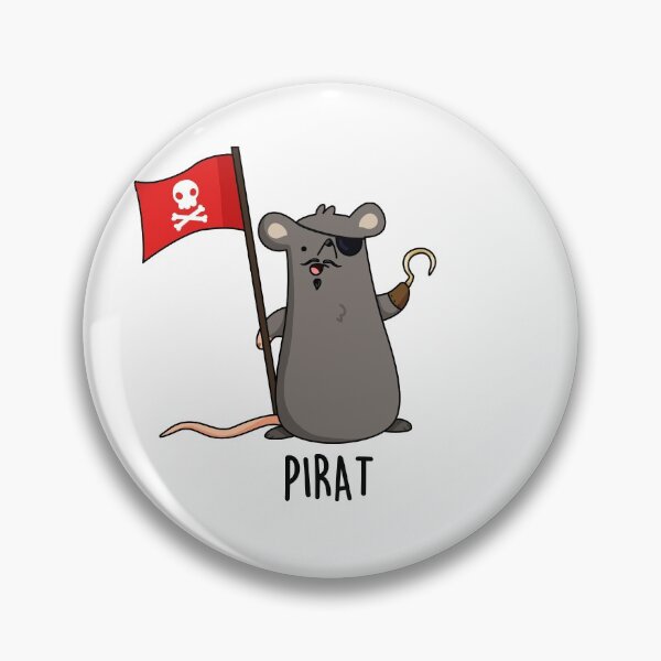 Item preview, Pirat Pirate Funny Rat Puns  designed and sold by punnybone.