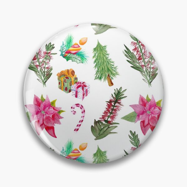 Item preview, Australian Native Floral Christmas Print designed and sold by Annalee Beer.