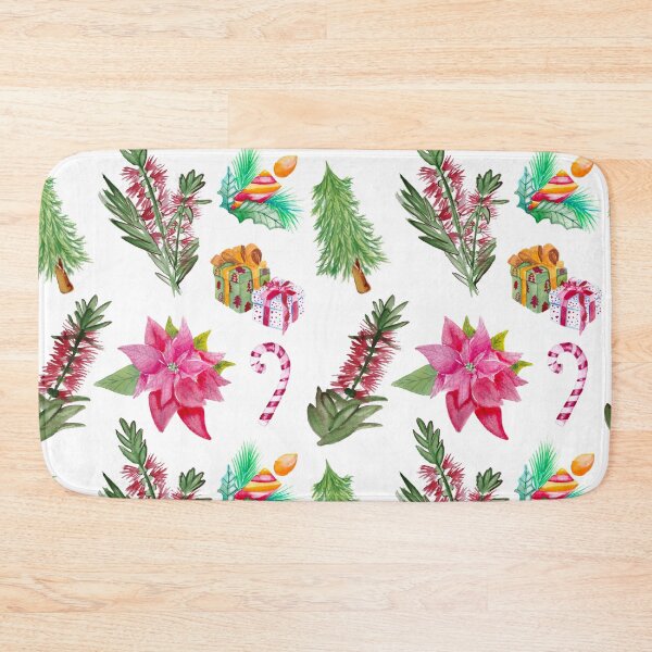 Item preview, Australian Native Floral Christmas Print designed and sold by Annalee Beer.
