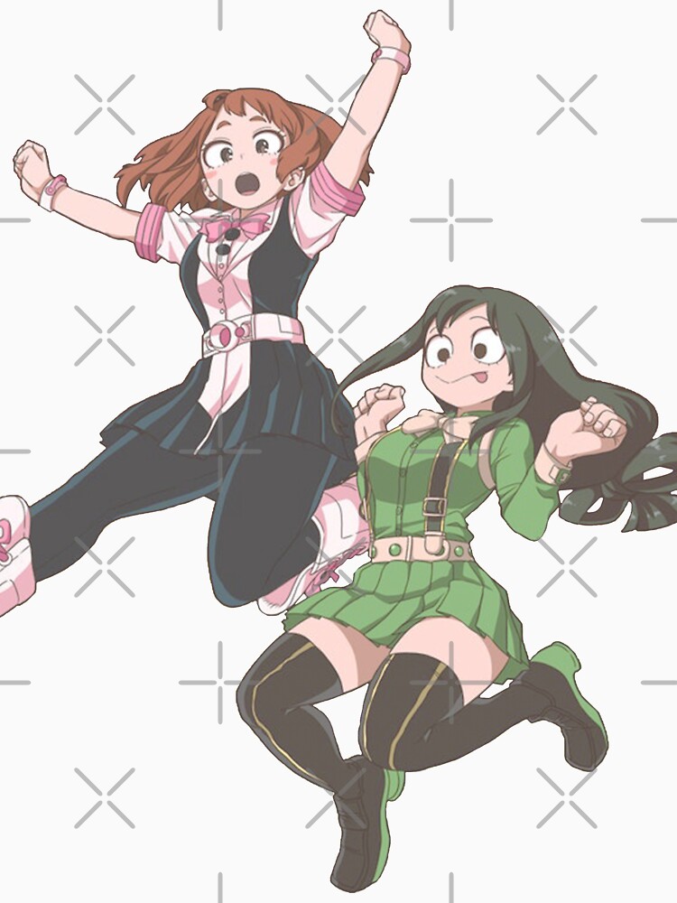 Uraraka X Tsuyu My Hero Academia T Shirt By Itsapex Redbubble 