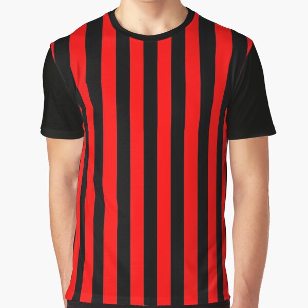 correr El propietario Desviar Camiseta «Rayas rojas y negras» de JerryWLambert | Redbubble